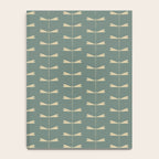 Dragonfly Pattern XII Neutral Green Notebook Gallery Image 4