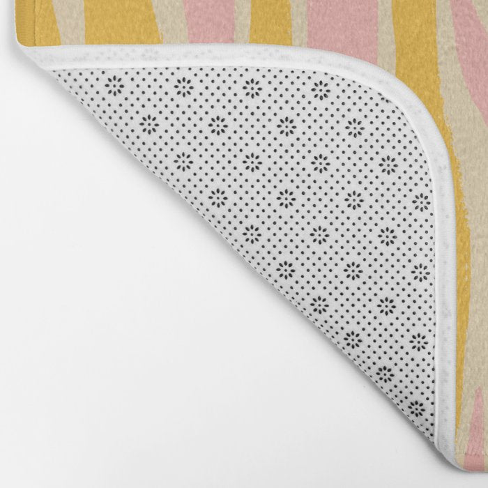 Wavy summer stripe Bath Mat Gallery Image 2