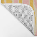 Wavy summer stripe Bath Mat Gallery Image 2