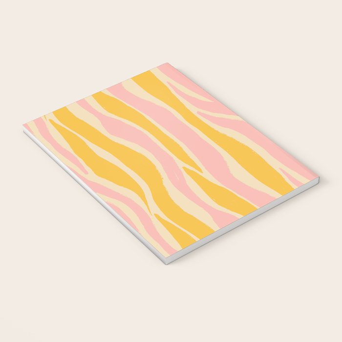 Wavy summer stripe Notebook Gallery Image 3