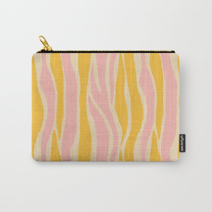 Wavy summer stripe Carry All Pouch Gallery Image 1