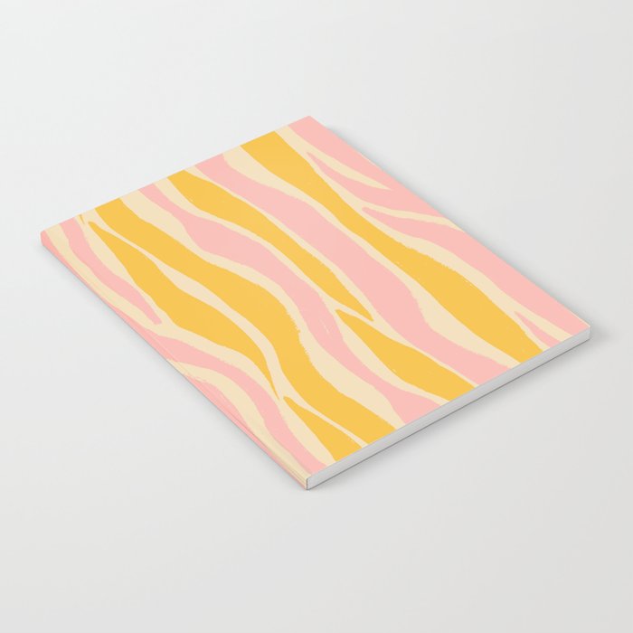 Wavy summer stripe Notebook Gallery Image 1