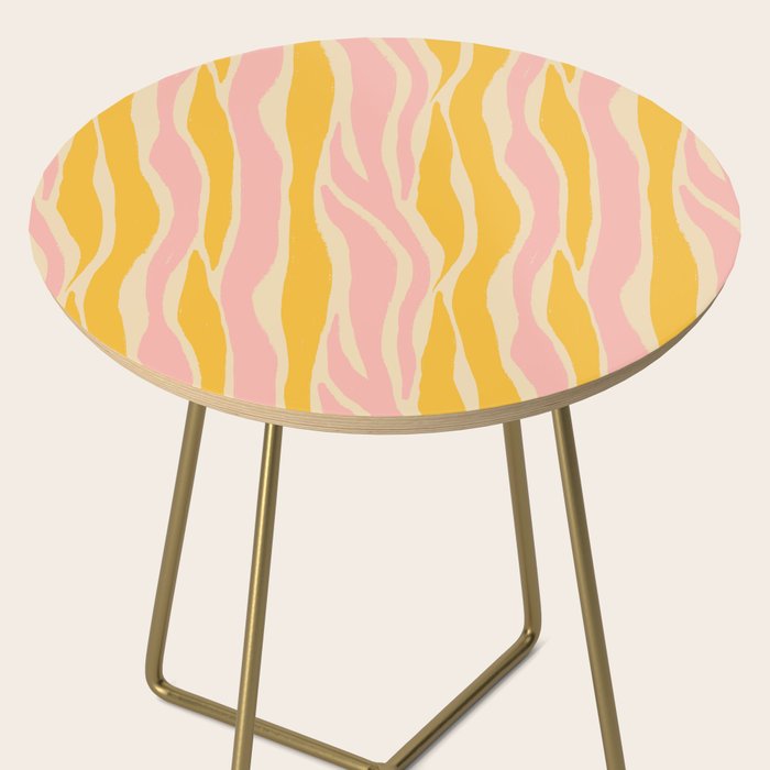 Wavy summer stripe Side Table Gallery Image 2