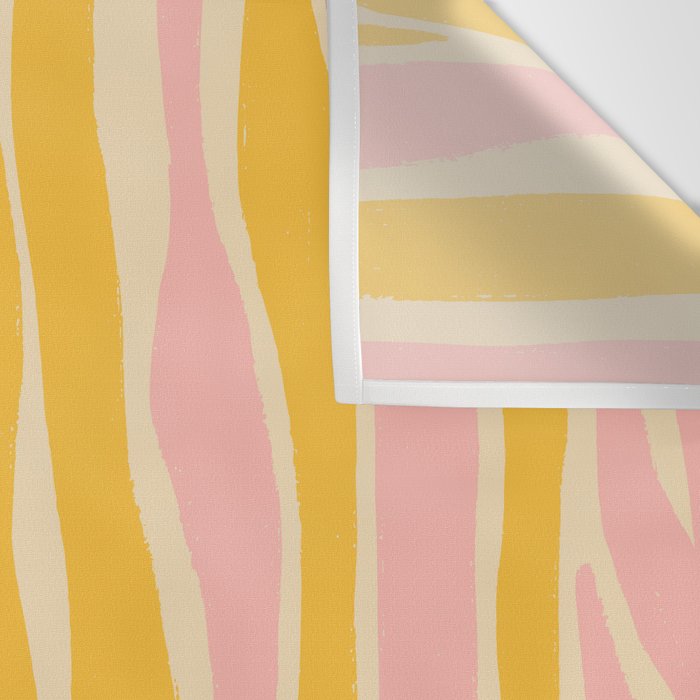 Wavy summer stripe Wall Tapestry Gallery Image 3