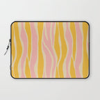 Wavy summer stripe Laptop Sleeve Gallery Image 1