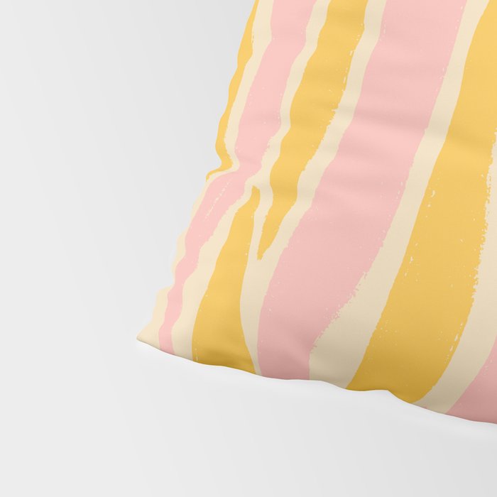 Wavy summer stripe Pillow Sham Gallery Image 4