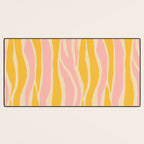 Wavy summer stripe Desk Mat Gallery Image 3