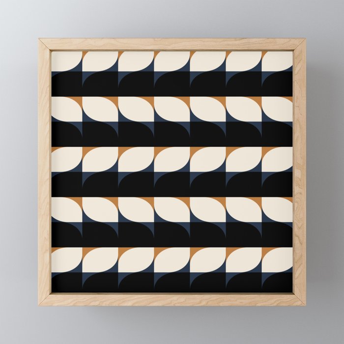 Almond Shapes Pattern II Mini Art Print Gallery Image 1
