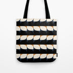 Almond Shapes Pattern II Tote Bag Gallery Image 1
