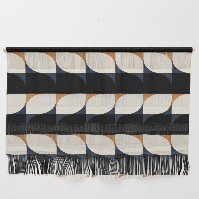 Almond Shapes Pattern II Wall Hanging Gallery Image 1
