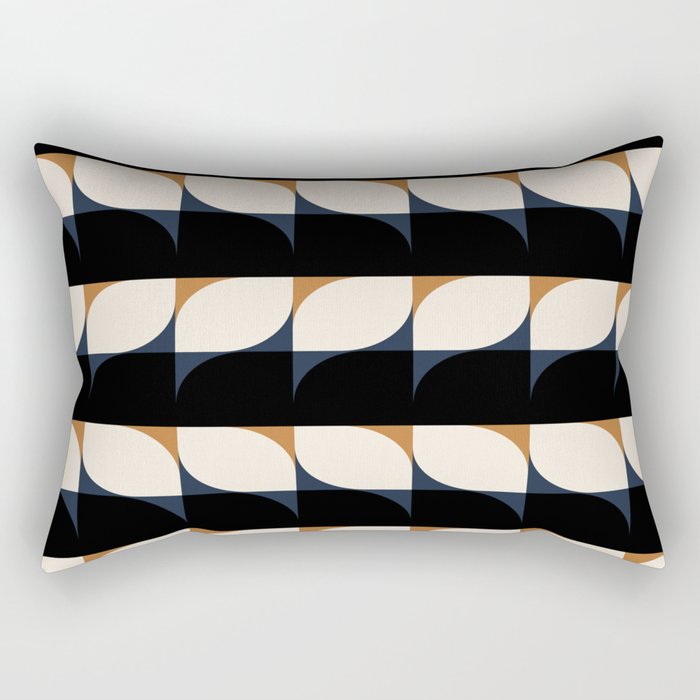 Almond Shapes Pattern II Rectangular Pillow Gallery Image 2
