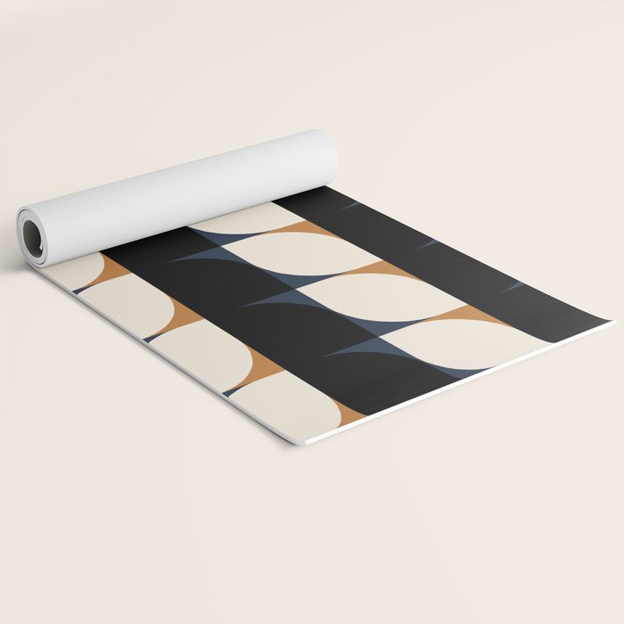 Almond Shapes Pattern II Yoga Mat Gallery Image 2