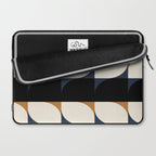 Almond Shapes Pattern II Laptop Sleeve Gallery Image 2