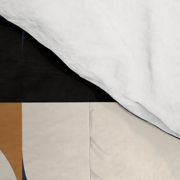 Almond Shapes Pattern II Comforter Gallery Image 4