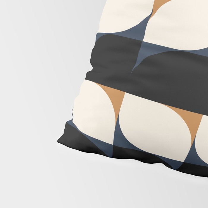 Almond Shapes Pattern II Pillow Sham Gallery Image 4