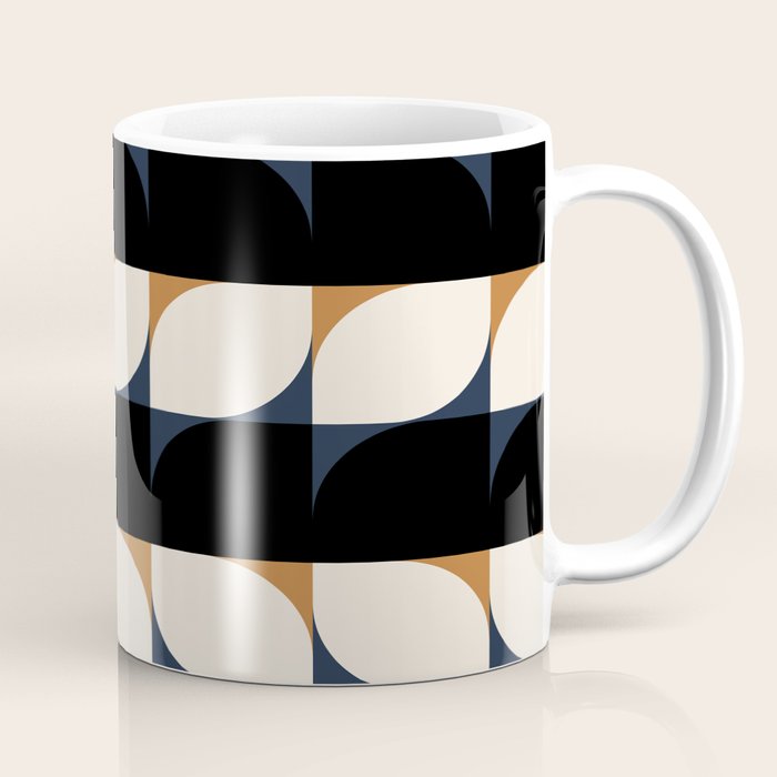 Almond Shapes Pattern II Coffee Mug Gallery Image 1
