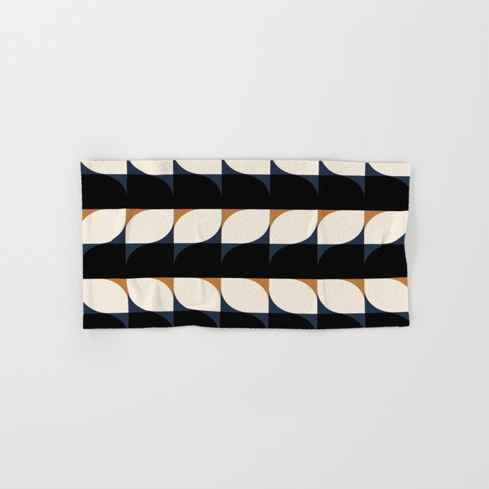 Almond Shapes Pattern II Bath Towel Gallery Image 1
