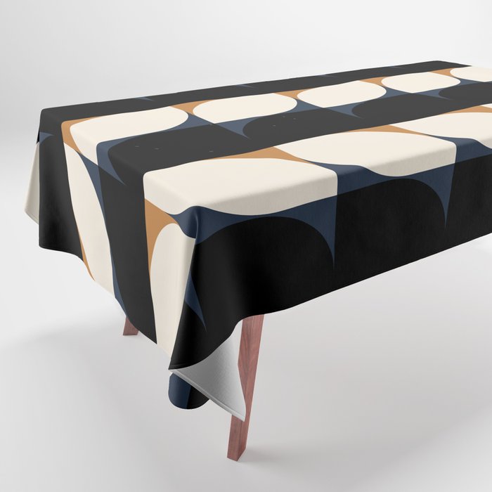 Almond Shapes Pattern II Tablecloth Gallery Image 1