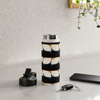 Almond Shapes Pattern II Water Bottle Gallery Image 4