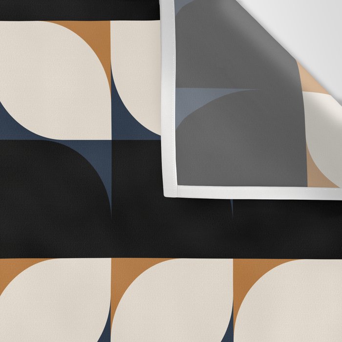 Almond Shapes Pattern II Wall Tapestry Gallery Image 3