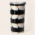 Almond Shapes Pattern II Travel Mug Gallery Image 2