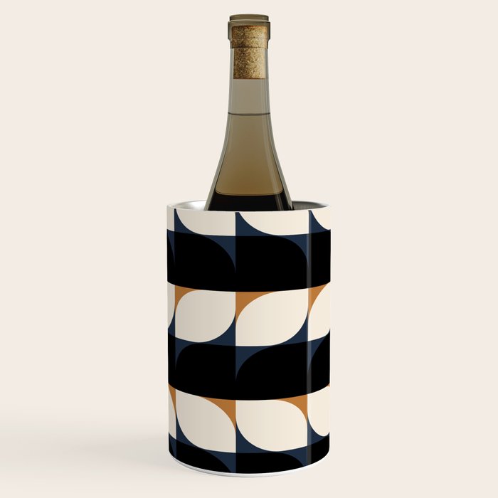 Almond Shapes Pattern II Wine Chiller Gallery Image 3