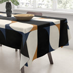 Almond Shapes Pattern II Tablecloth Gallery Image 3