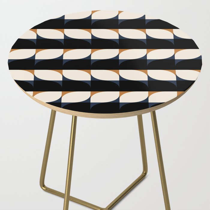 Almond Shapes Pattern II Side Table Gallery Image 2