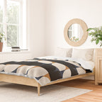 Almond Shapes Pattern II Duvet Cover Gallery Image 2