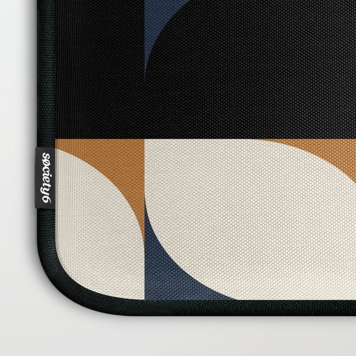Almond Shapes Pattern II Laptop Sleeve Gallery Image 3
