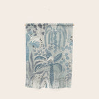 Jungle adventure chalky blue Wall Hanging Gallery Image 1