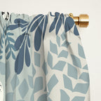 Jungle adventure chalky blue Window Curtain Gallery Image 2