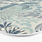 Jungle adventure chalky blue Bath Mat Gallery Image 3