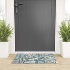 Jungle adventure chalky blue Welcome Mat Gallery Image 3