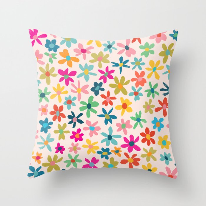 wildflowers 11 Throw Pillow Gallery Image 6
