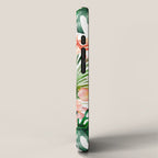 Tropical Jungle Hibiscus Flowers - Floral iPhone Case Gallery Image 2