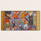 The building of Noahâs ark Islamic Antique Art  Desk Mat Gallery Image 3