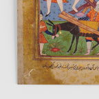 The building of Noahâs ark Islamic Antique Art  Poster Gallery Image 3