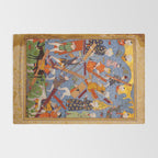 The building of Noahâs ark Islamic Antique Art  Rug Gallery Image 2