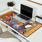 The building of Noahâs ark Islamic Antique Art  Desk Mat Gallery Image 2