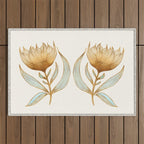 Bohemian Sunflowers II Outdoor Rug Gallery Image 1