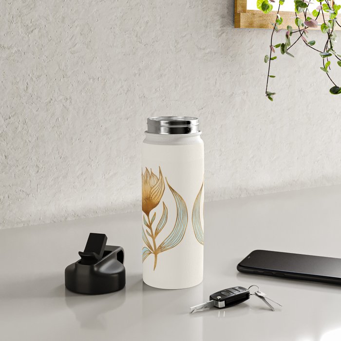 Bohemian Sunflowers II Water Bottle Gallery Image 4