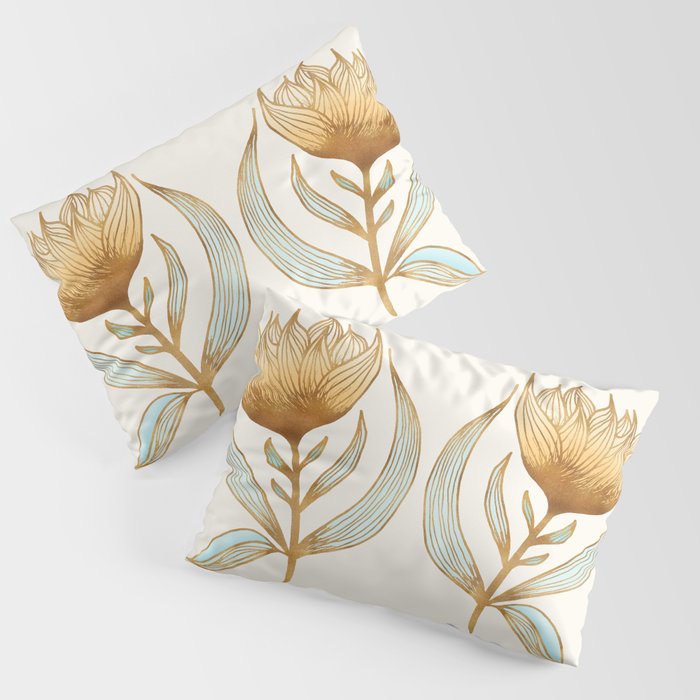 Bohemian Sunflowers II Pillow Sham Gallery Image 3