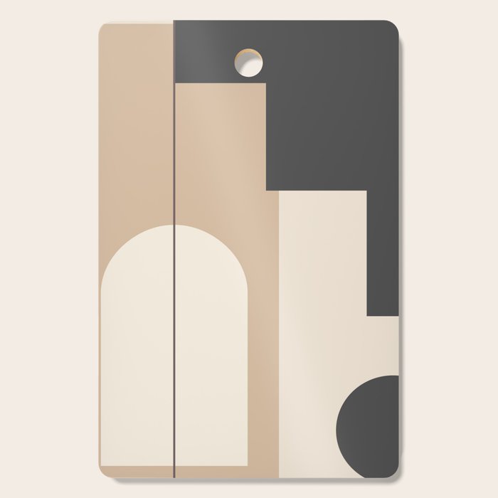 Minimal Geometric Shapes 76 Cutting Board Gallery Image 1