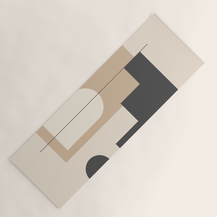 Minimal Geometric Shapes 76 Yoga Mat Gallery Image 1