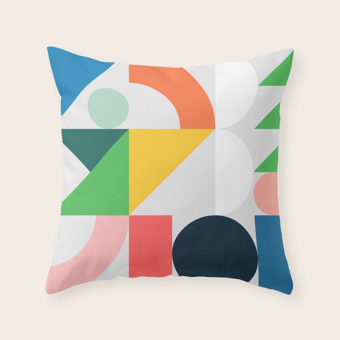 Playpark 04 Throw Pillow Gallery Image 1