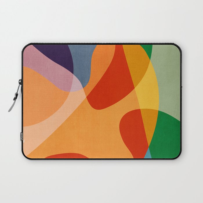 Abstract Colorful Artwork VI Laptop Sleeve Gallery Image 1