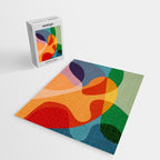 Abstract Colorful Artwork VI Jigsaw Puzzle Gallery Image 2