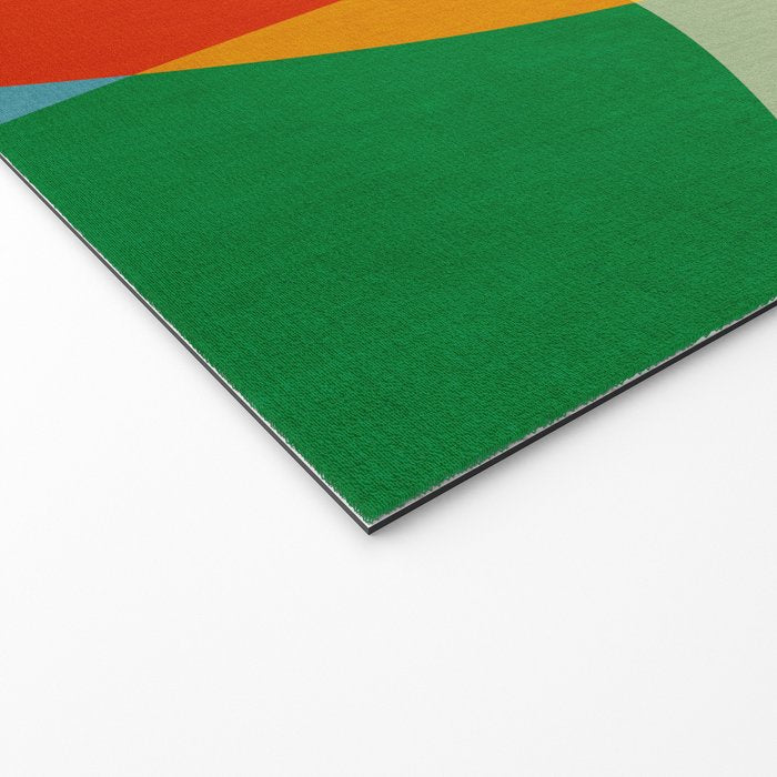 Abstract Colorful Artwork VI Welcome Mat Gallery Image 2