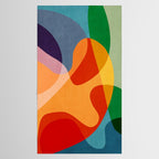 Abstract Colorful Artwork VI Tablecloth Gallery Image 2